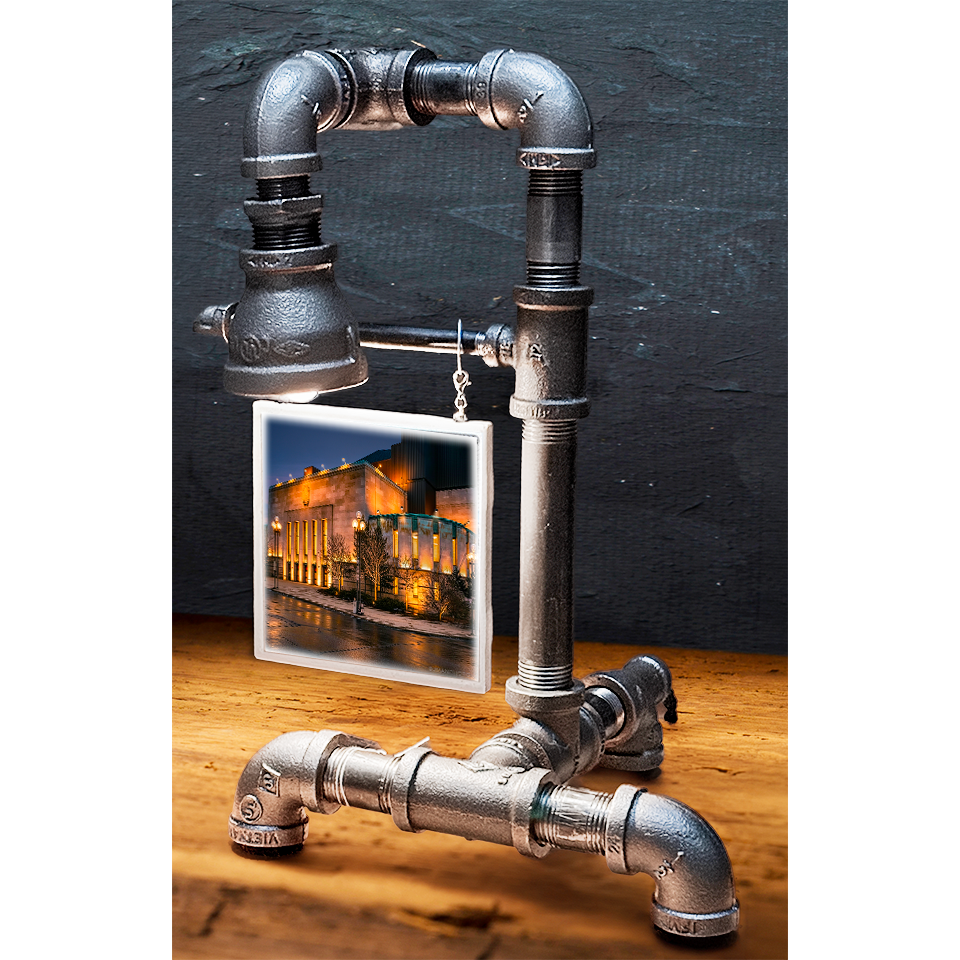 Interchangeable Pipe Lamp – Fits 4.25" Buffalo Ceramic Tiles