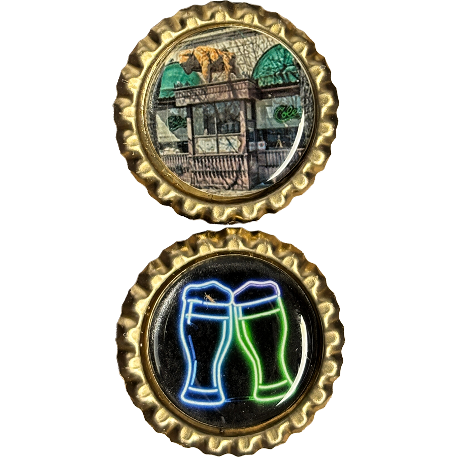 Coles Bar & Restaurant - Buffalo Bottle Cap Magnets