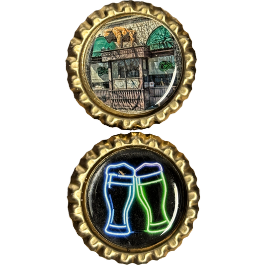Coles Bar & Restaurant - Buffalo Bottle Cap Magnets