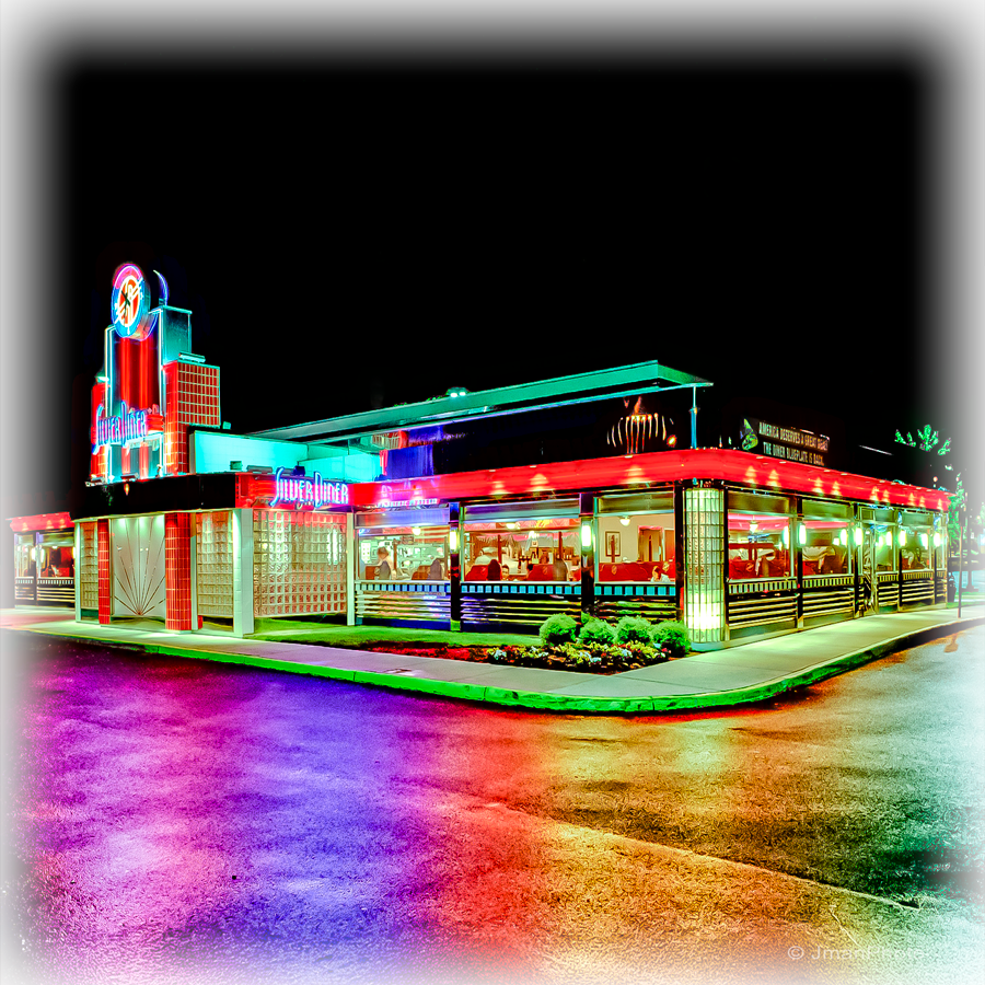 Silver Diner - photo art by JMan Photography