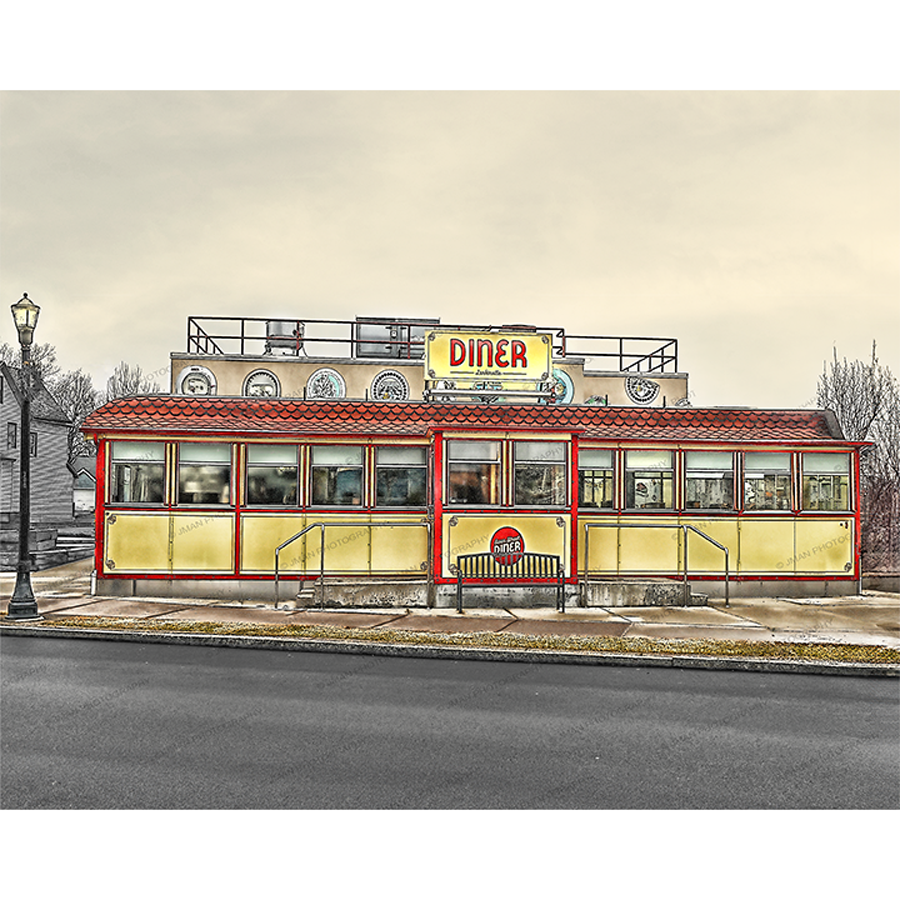 Swan Street DIner V2 Magnet