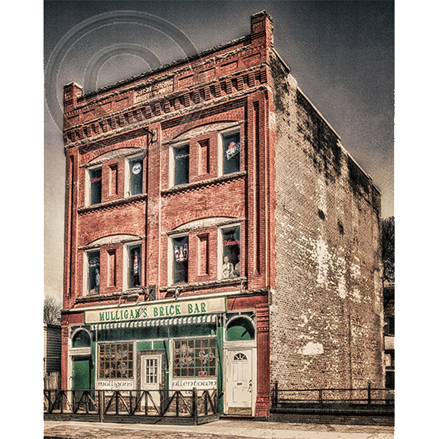 Mulligans Brick Bar Magnet