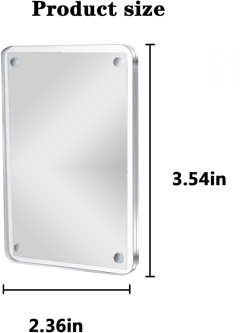 City Hall Lion Magnet size chart showing 3.54in x 2.36in acrylic build. Durable and compact for home or office metal decor use.