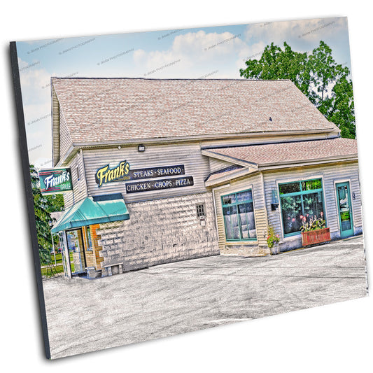 Canvas-style mounted print of Frank's Grille Lancaster - Roast Beef & More | Family Dining, perfect for Buffalo NY restaurant-themed wall art.