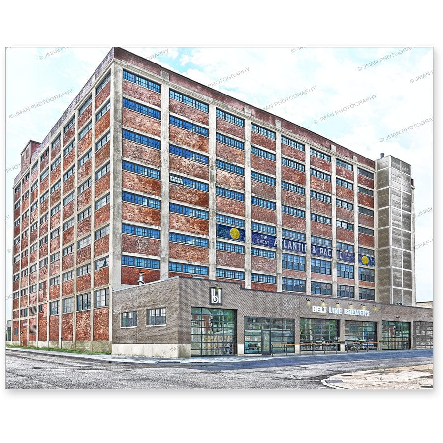 A & P Lofts - Belt Line Brewery Posters, Prints, & Visual Artwork JMan Photography Buffalo New York Photograph Image