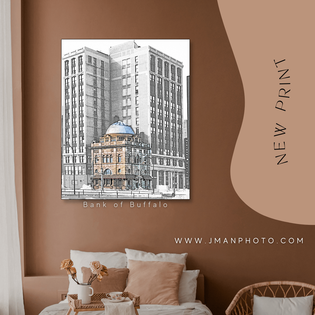 Bank of Buffalo WNY jmanphoto Buffalo New York Photograph Image