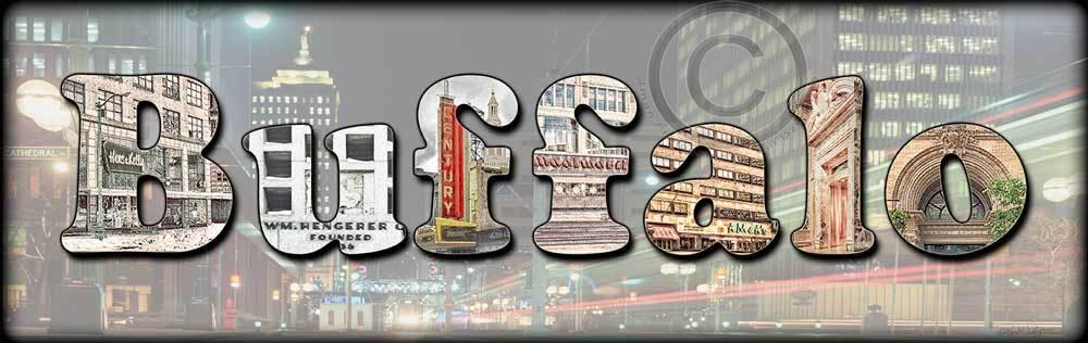 Buffalo Letters and Buildings #3 Main Street WNY jmanphoto
