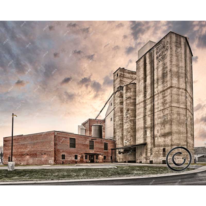 Buffalo Malting Corp WNY JMan Photography Buffalo New York Photograph Image