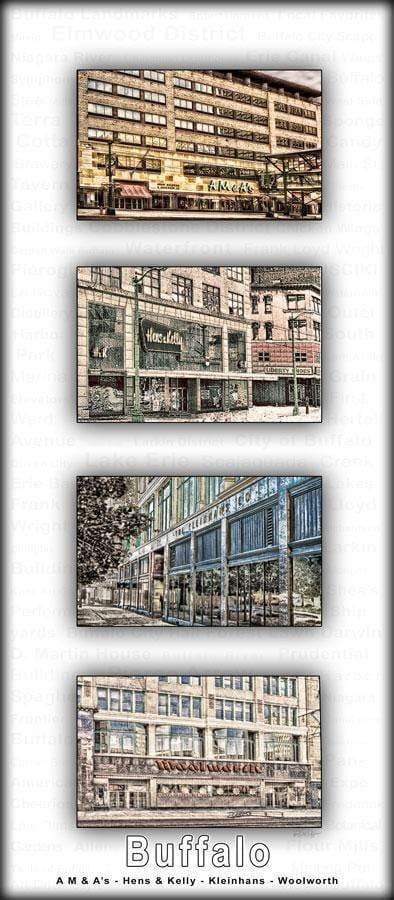 Buffalo Photo Collection #7 - A M & A's, Hens and Kelly,Kleinhans, Woolworth - Buffalo NY WNY jmanphoto