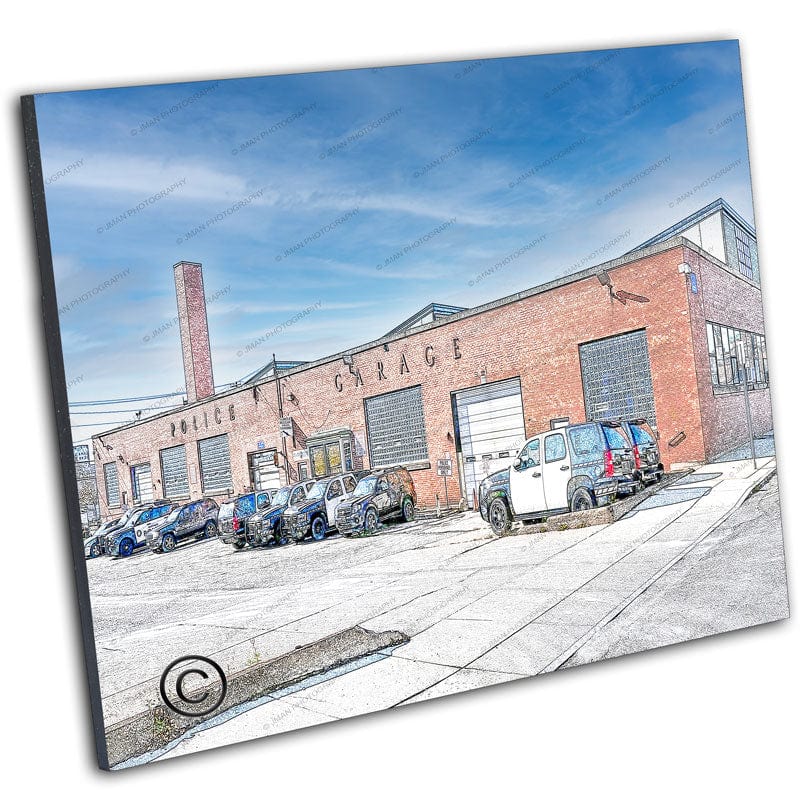 Buffalo Police Garage WNY jmanphoto Buffalo New York Photograph Image