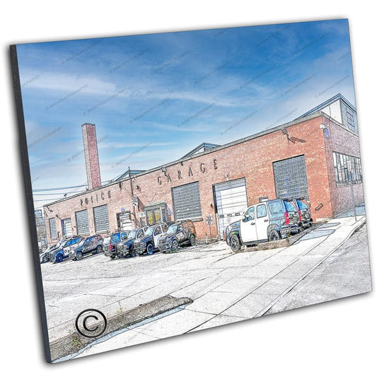 Buffalo Police Garage WNY jmanphoto Buffalo New York Photograph Image