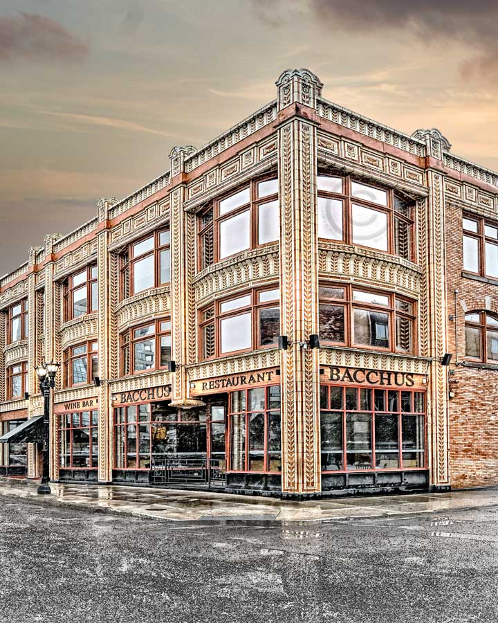 Calumet Building Bacchus Restaurant, Buffalo NY WNY jmanphoto