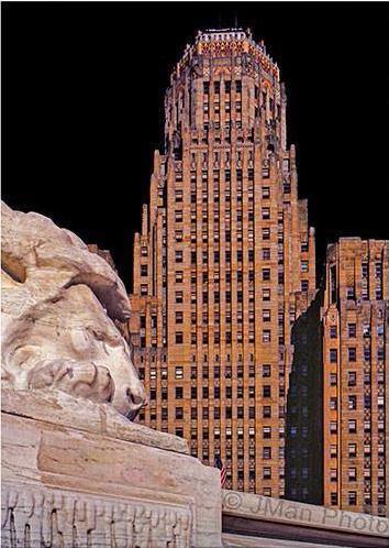 City Hall, Lion WNY jmanphoto