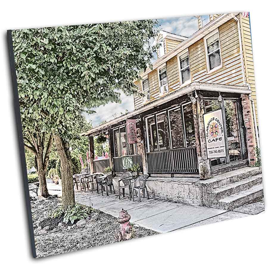 Clarence Center Coffee & Cafe photographic image jmanphoto Buffalo New York Photograph Image