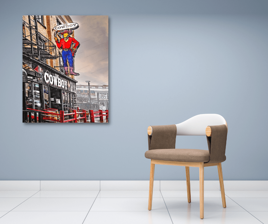 Cowboy Bar - Chippewa St, Buffalo NY WNY jmanphoto Buffalo New York Photograph Image