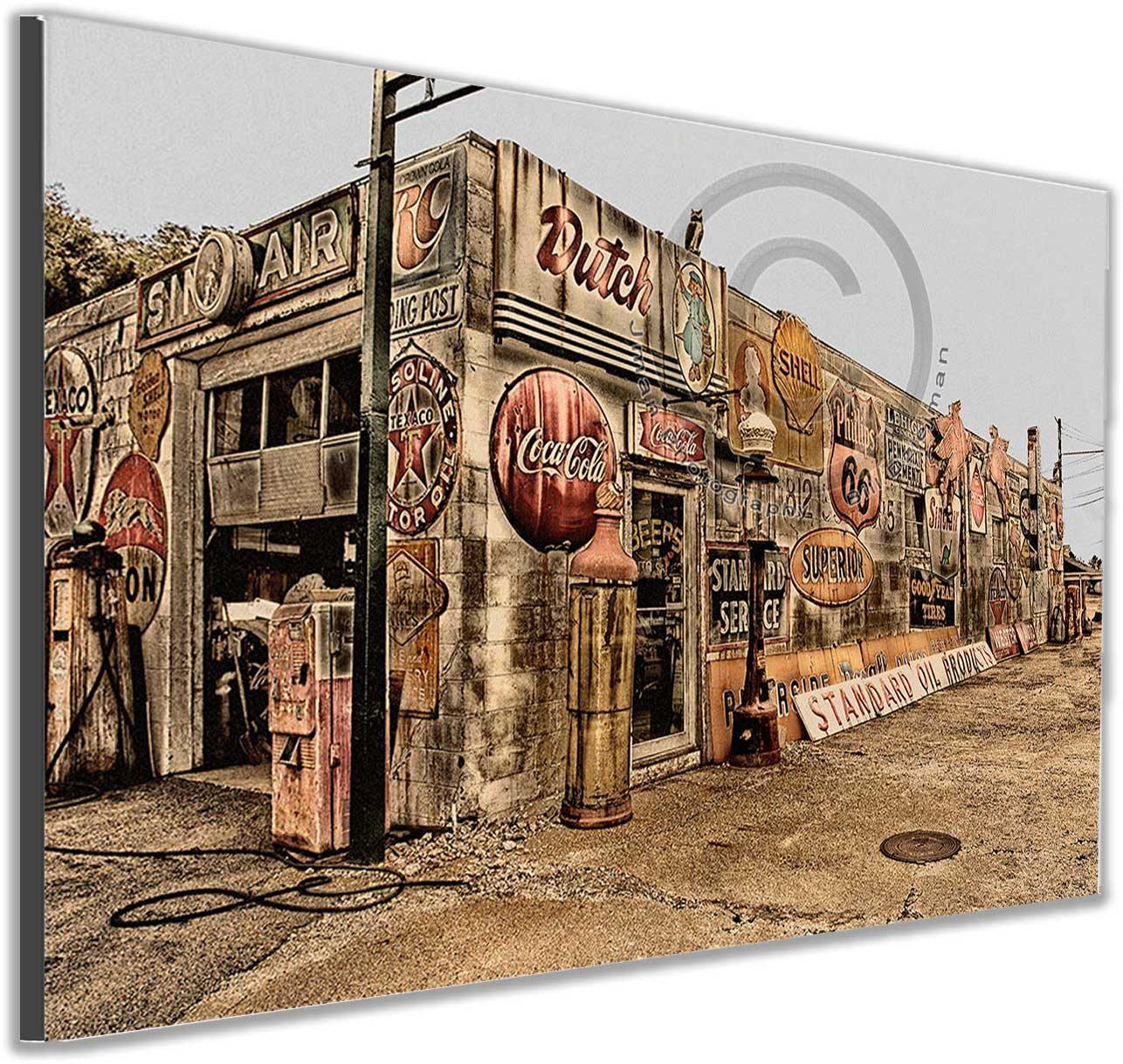 Dutch Boy and Automotive Signage - Back roads of Indiana Automotive jmanphoto