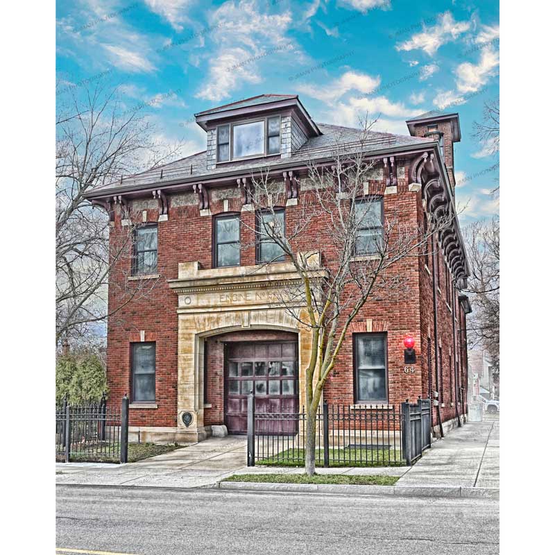 Engine Firehouse No 15 WNY jmanphoto Buffalo New York Photograph Image
