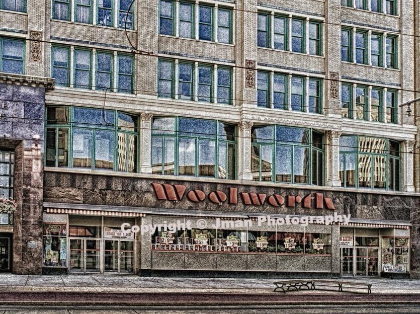 F.W. Woolworth Store - Buffalo NY - Buffalo NY Historic building WNY jmanphoto
