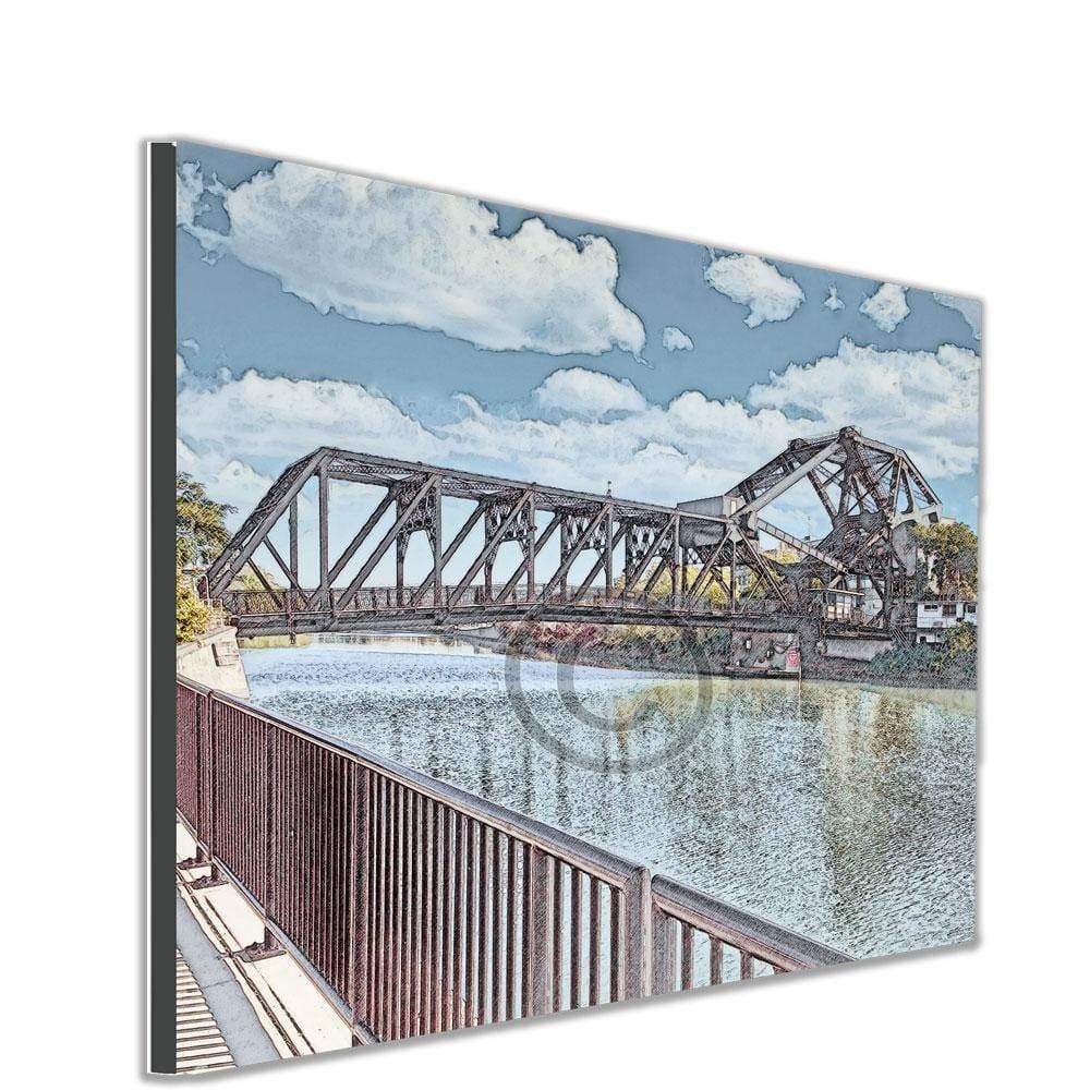 Ferry Street - Broderick Park Lift Bridge - Buffalo New York WNY jmanphoto
