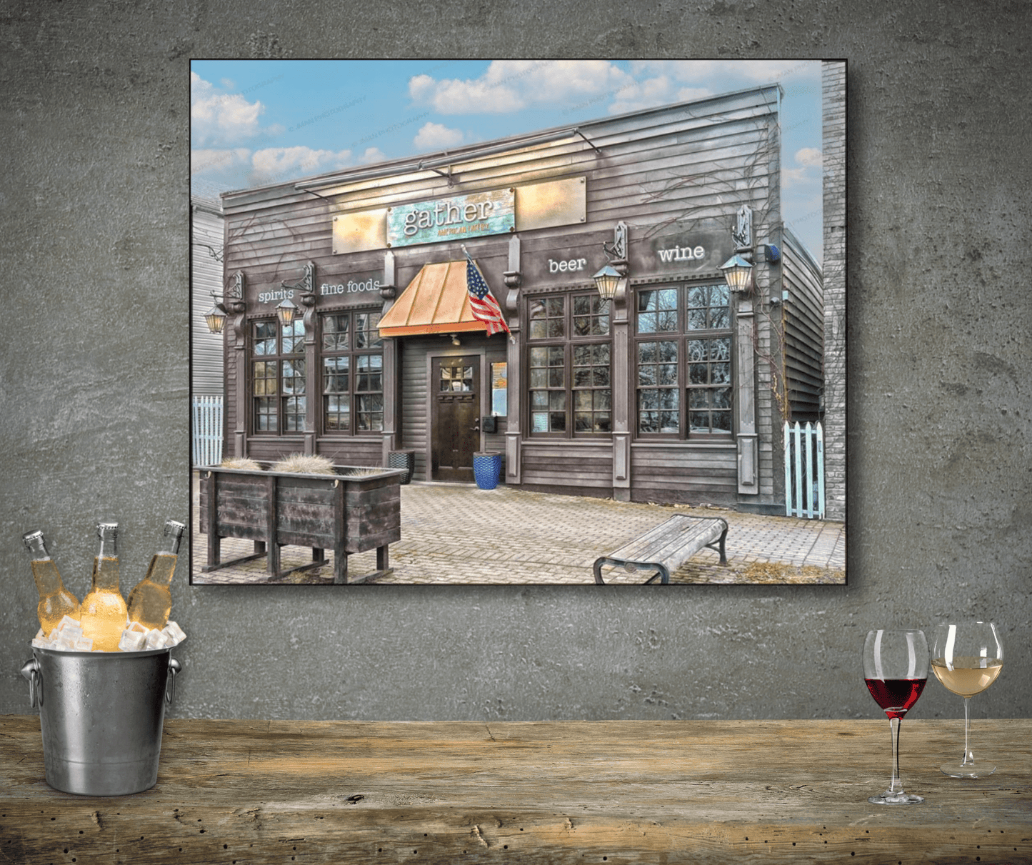 Gather American Eatery WNY jmanphoto Buffalo New York Photograph Image