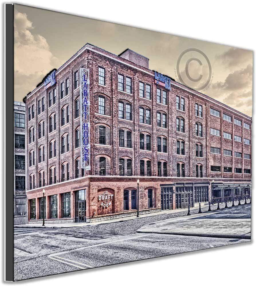 Labatt Brew House Building Photograph - Cobblestone District- Buffalo NY WNY jmanphoto