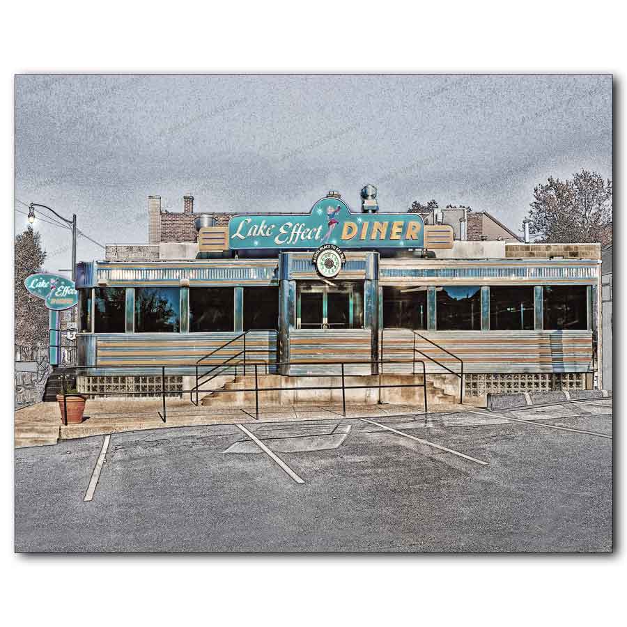 Lake Effect Diner WNY jmanphoto Buffalo New York Photograph Image