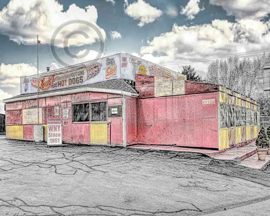 Louie's Foot Long Hot Dog Stand WNY jmanphoto