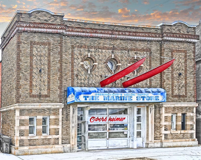 Obersheimer's Sailor Supply WNY jmanphoto Buffalo New York Photograph Image