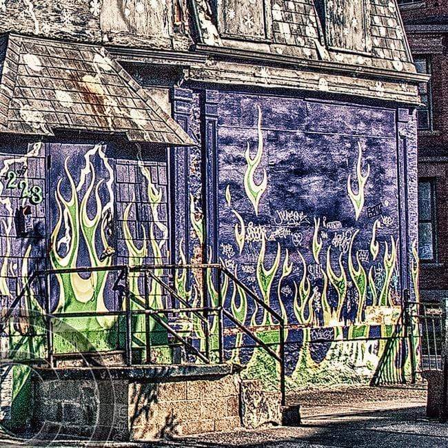 Old Pink Dive Bar in Allentown- Photograph - Buffalo NY WNY jmanphoto