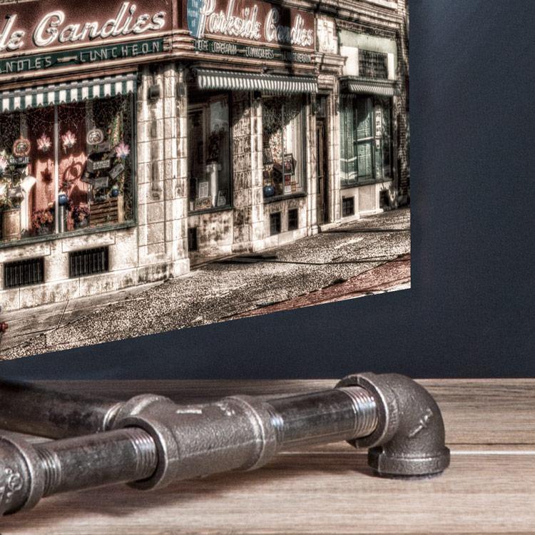 Parkside Candies Steampunk Table Lamp WNY jmanphoto