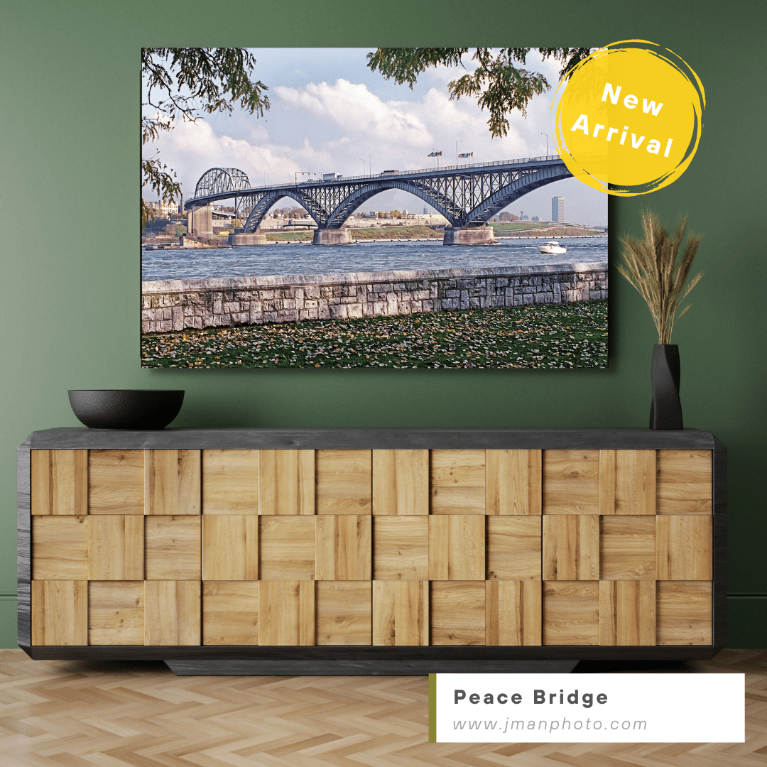 Peace Bridge WNY jmanphoto Buffalo New York Photograph Image