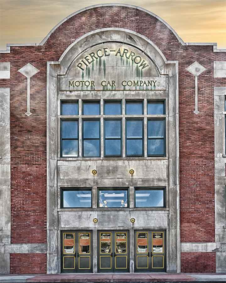 Pierce Arrow Building Photograph, Buffalo NY WNY jmanphoto