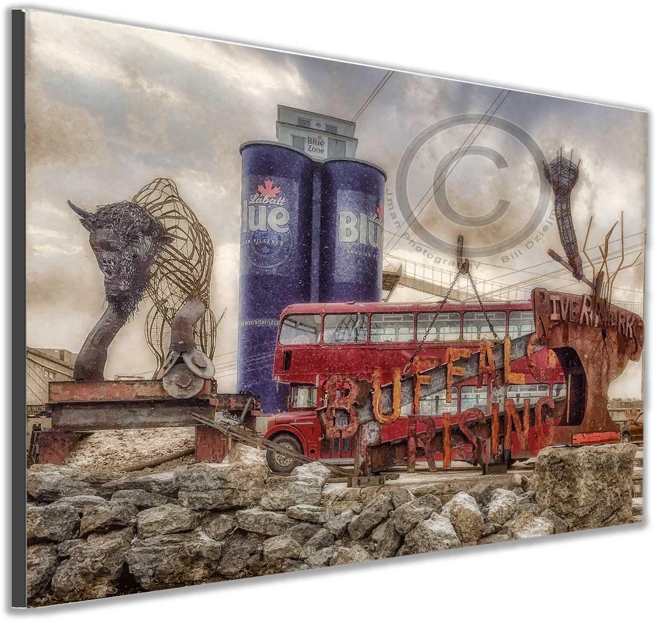 Buffalo Riverworks Photo - Ganson Street-Buffalo NY WNY jmanphoto
