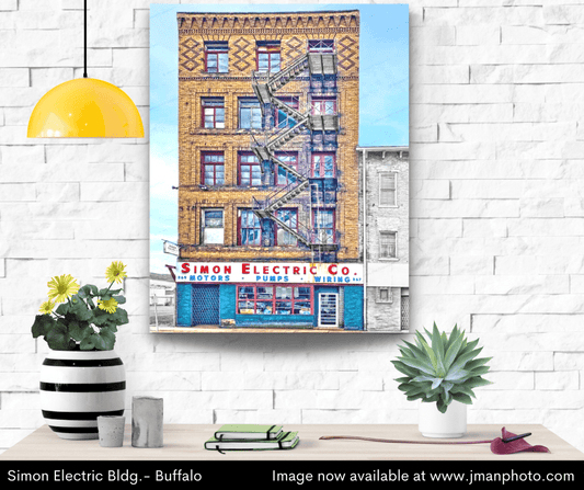 Simon Electric Building WNY jmanphoto Buffalo New York Photograph Image