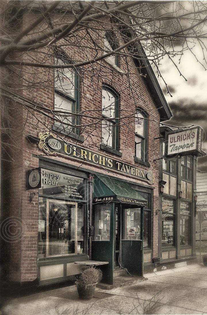 Ulrich's Tavern Photograph - Buffalo New York - Ready To Hang Photo Art WNY jmanphoto