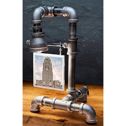 Interchangeable Pipe Lamp – Fits 4.25" Buffalo Ceramic Tiles