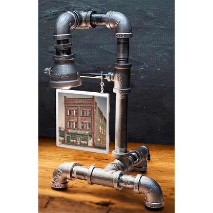 Interchangeable Pipe Lamp – Fits 4.25" Buffalo Ceramic Tiles