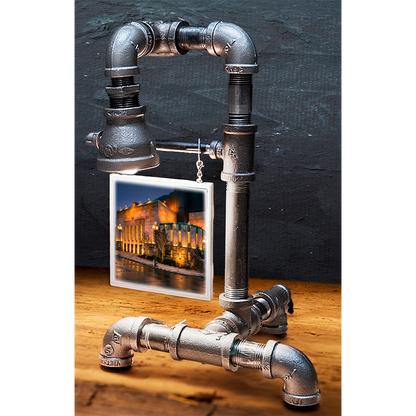 Interchangeable Pipe Lamp – Fits 4.25" Buffalo Ceramic Tiles