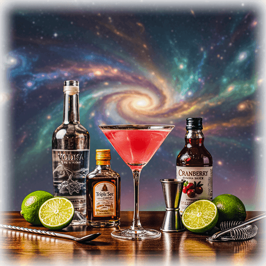 Cosmo Cocktail Ceramic Wall Art Trivet and Coaster