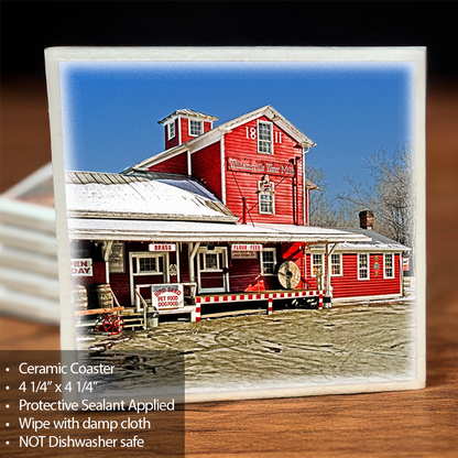 Williamsville Water Mill Ceramic Coaster