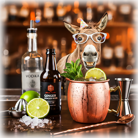 Moscow Mule Ceramic Wall Tile -Coaster