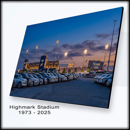Highmark Stadium Evening 1973-2025