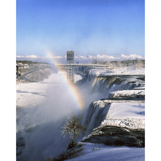 American Falls in Winter Magnet