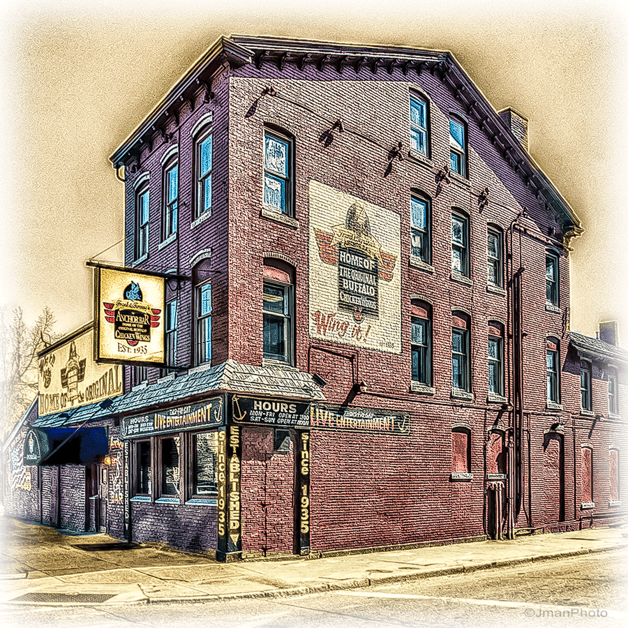 Anchor Bar Original Location, Buffalo NY Coaster