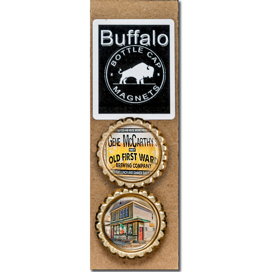 Gene McCarthys - Buffalo Bottle Cap Magnet