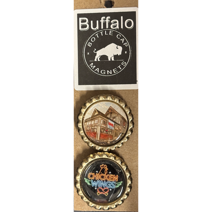 Bar-Bill East Aurora - Buffalo Bottle Cap Magnets
