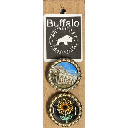 Botanical Gardens - Buffalo Bottle Cap Magnets