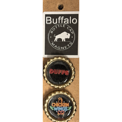 Duffs & Neon Wings image - Buffalo Bottle Cap Magnets