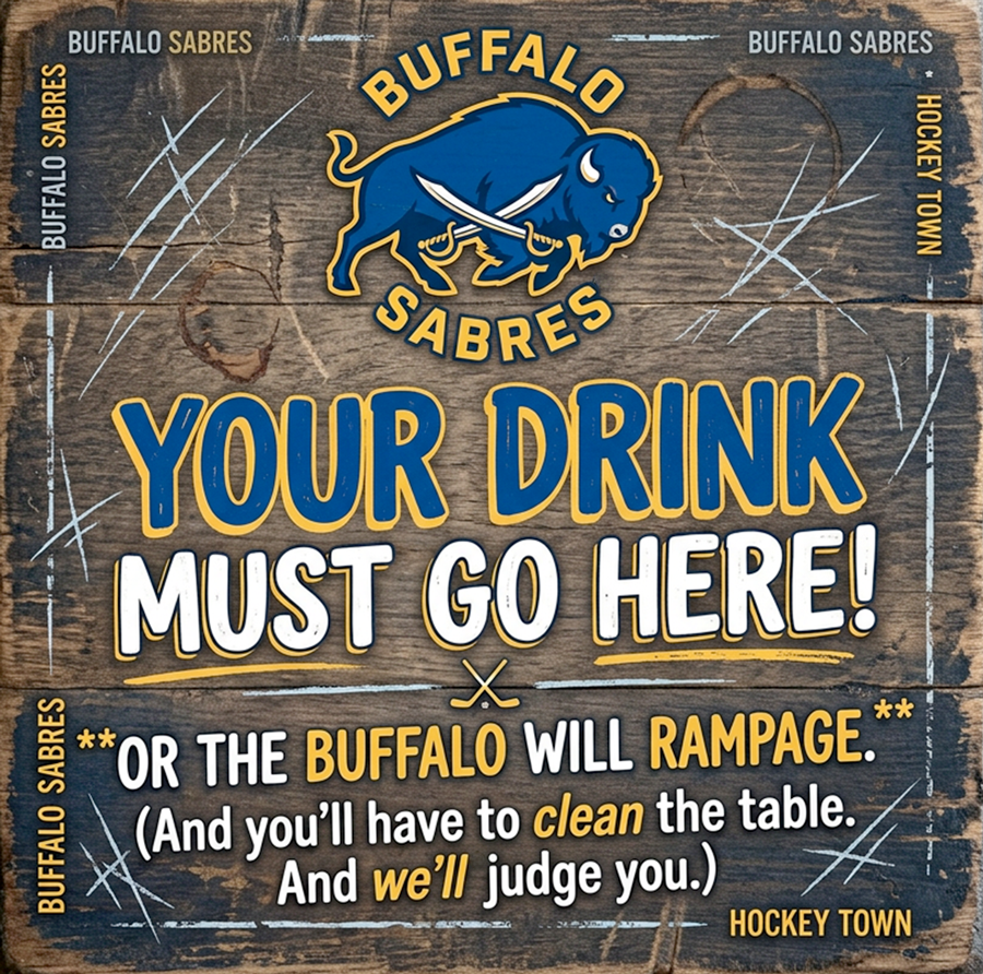 Buffalo Sabres-Drink- Ceramic Coaster