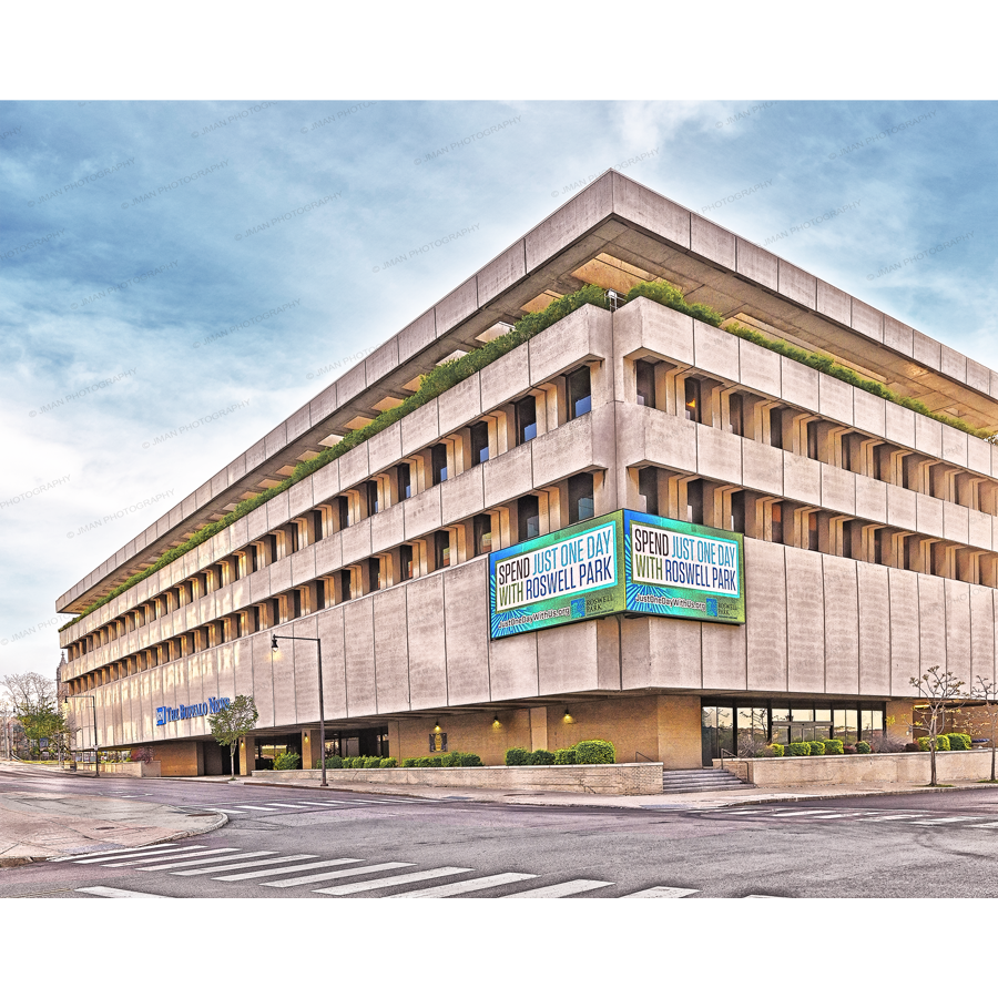 Buffalo Evening News Building Photo Image by Jman Photo